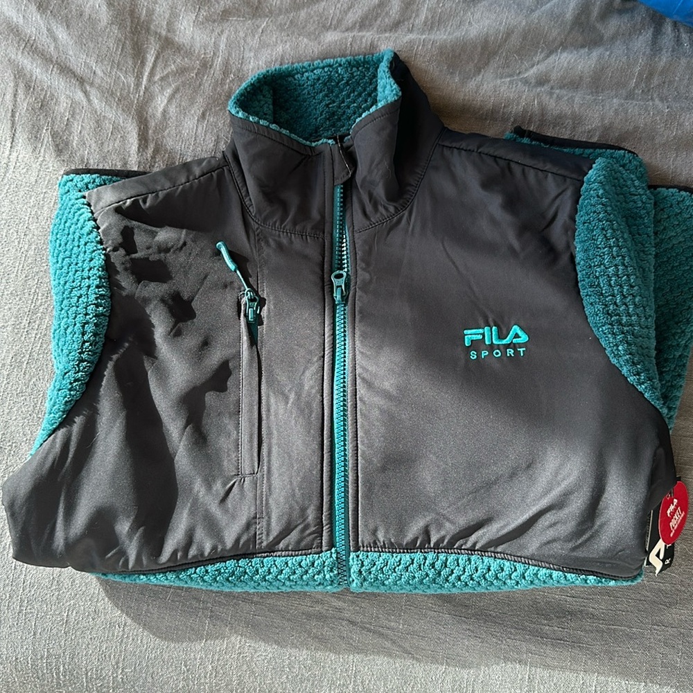 New with tags fleece jacket FILA sport
